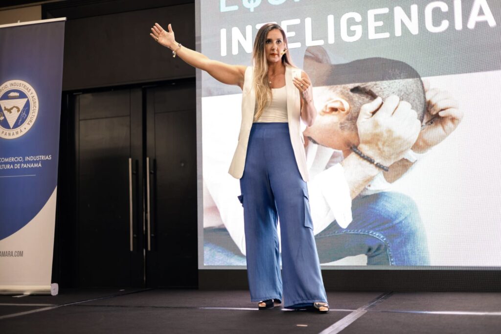 Meli Alemán en acción